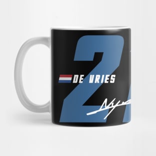 Nyck de Vries 21 Signature Number Mug